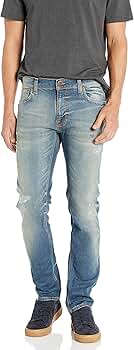 パンツ NudieJeans THIN FINN \"AUTHENTIC REPAIR\" Nudie Jeans Unisex-Adult's Thin Finn Authentic Repair, 28/30
